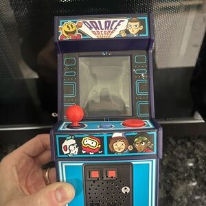 Mini Retro Game Console Stranger Things Palace Arcade - Blue
